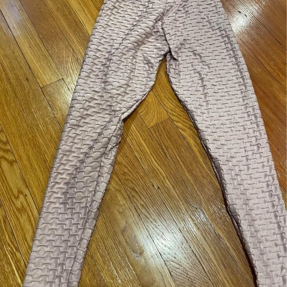 Booty By Brabants light pink chrome leggings - Picture 2 of 2